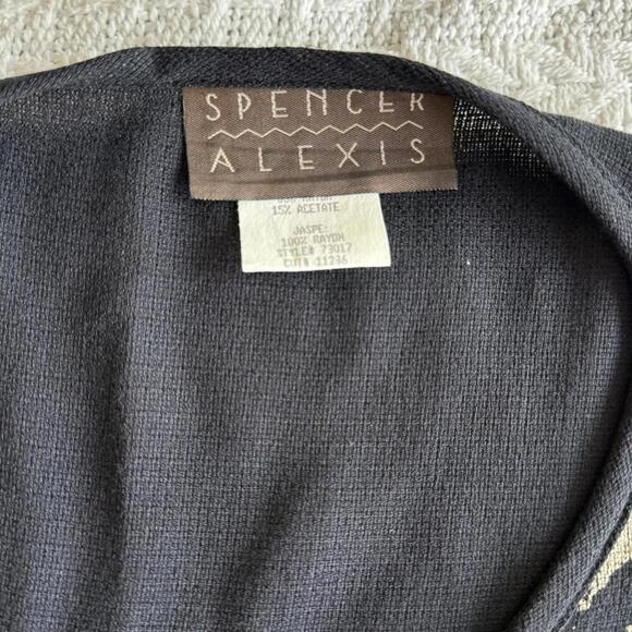 Spencer Alexis Vintage Bohemian Evening Set with Bead Accents - Picture 5 of 9